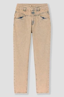 Promod Jean mom taille haute MARCEL - Rose Pâle RosePâle Best