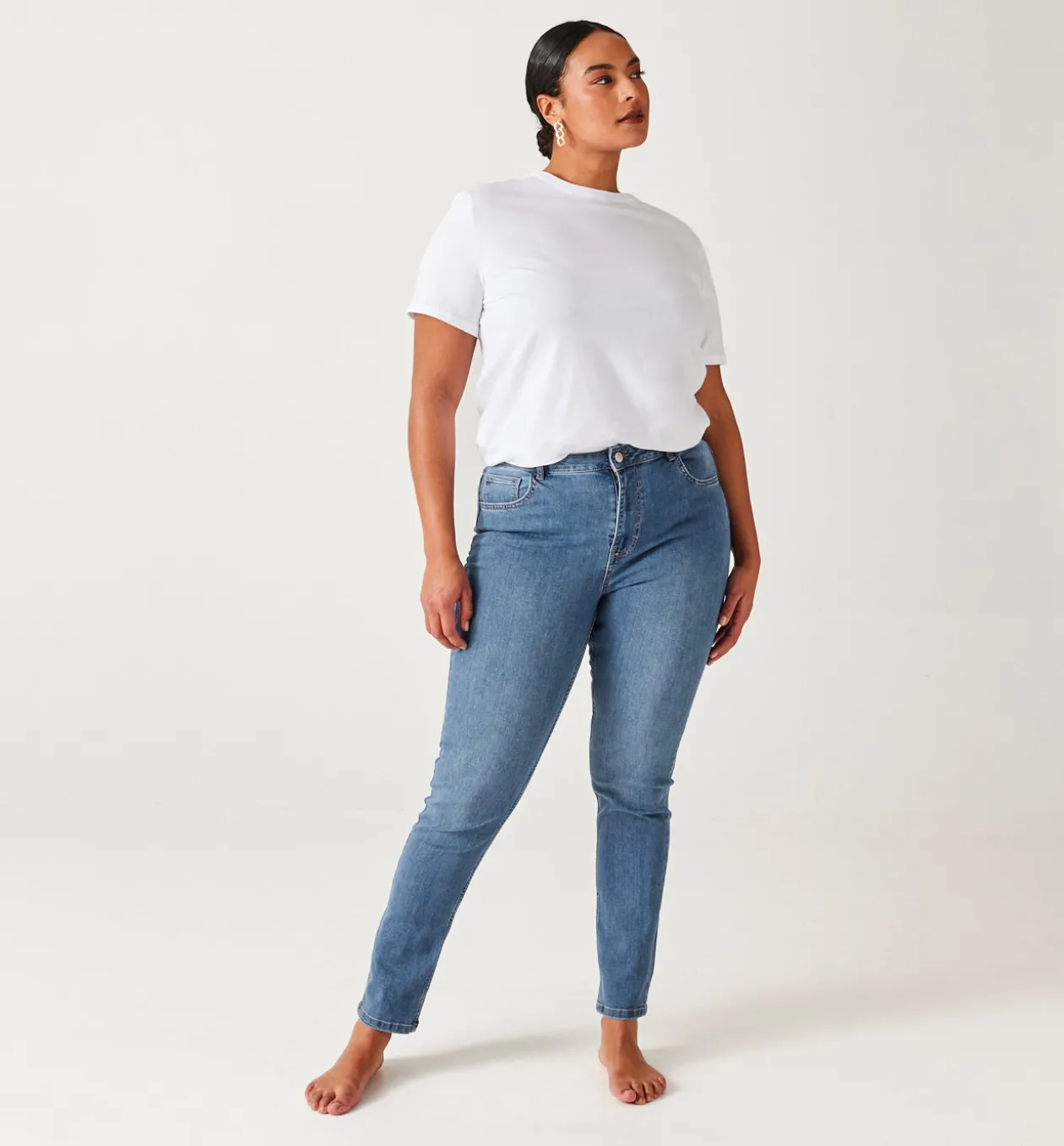 Promod Jean skinny femme GASPARD - Jean moyen Jeanmoyen Cheap