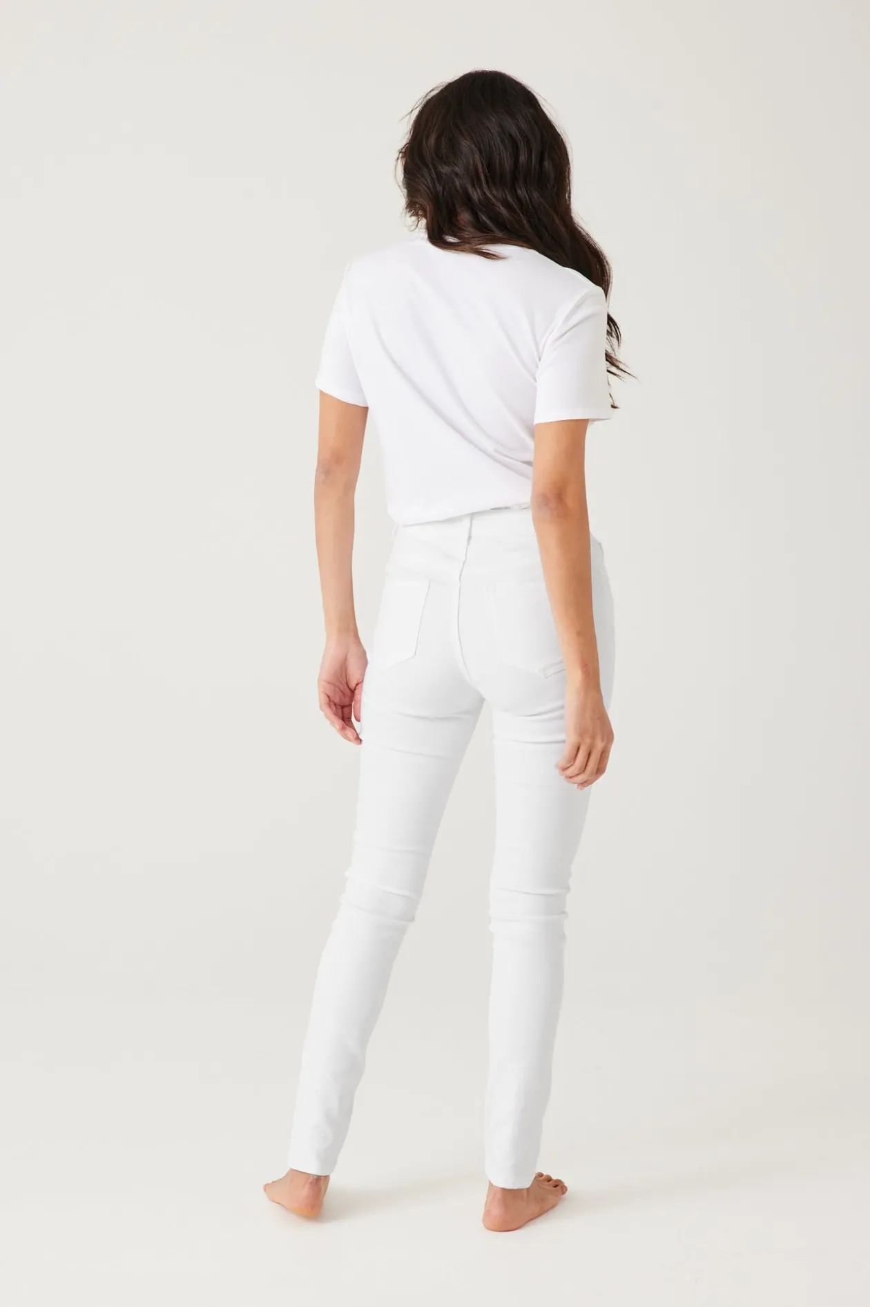 Promod Jean skinny Femme GASPARD - Blanc Online