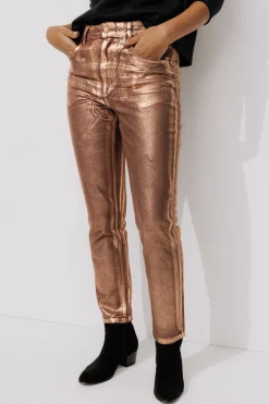 Promod Jean slim couleur cuivrée - Cuivre Store