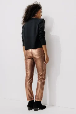 Promod Jean slim couleur cuivrée - Cuivre Store