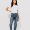Promod Jean slim cropped Femme GASTON - Jean moyen Jeanmoyen Cheap