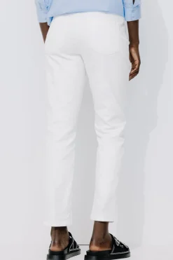 Promod Jean slim cropped Femme GASTON - Blanc Best