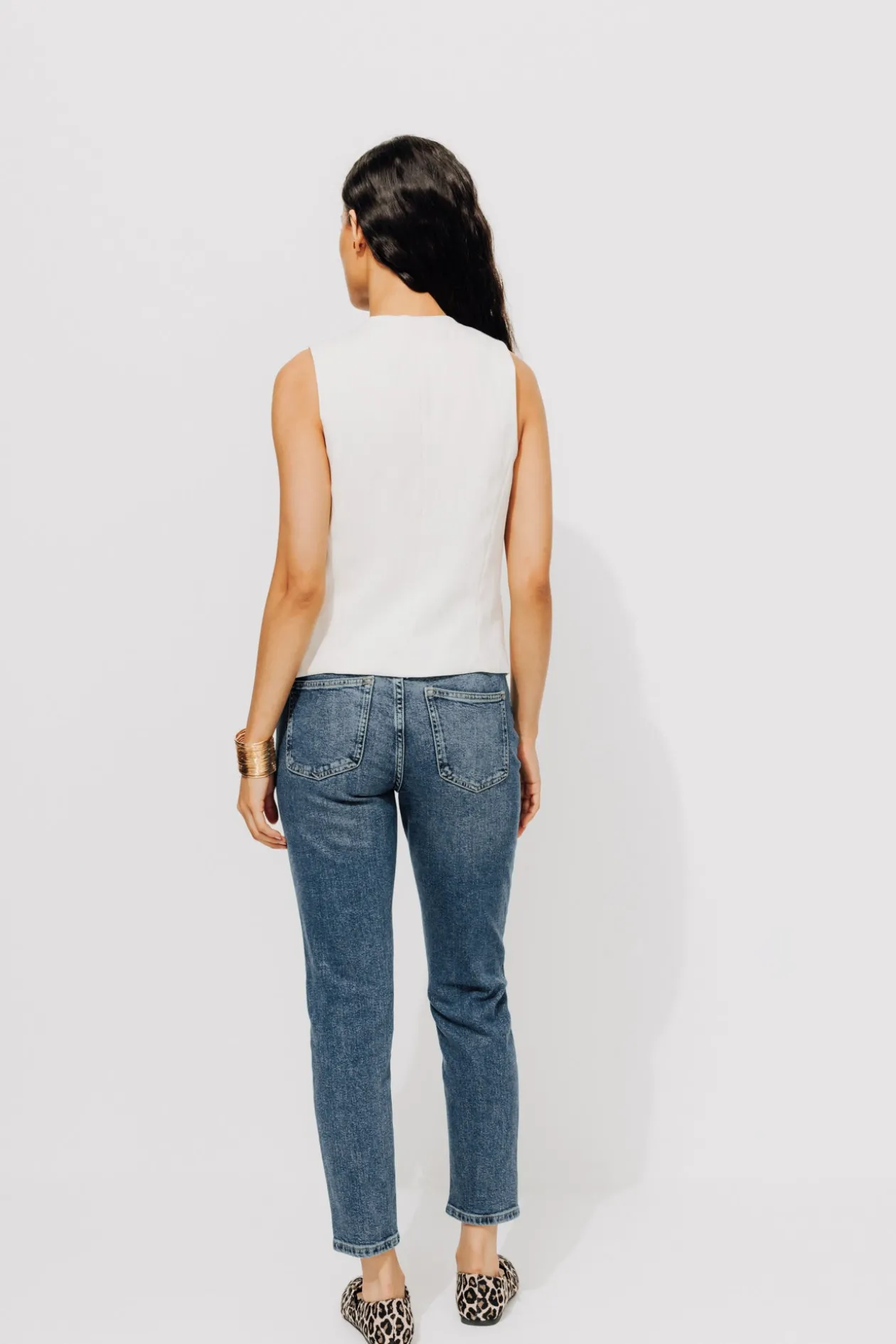 Promod Jean slim cropped Femme GASTON - Jean moyen Jeanmoyen Cheap