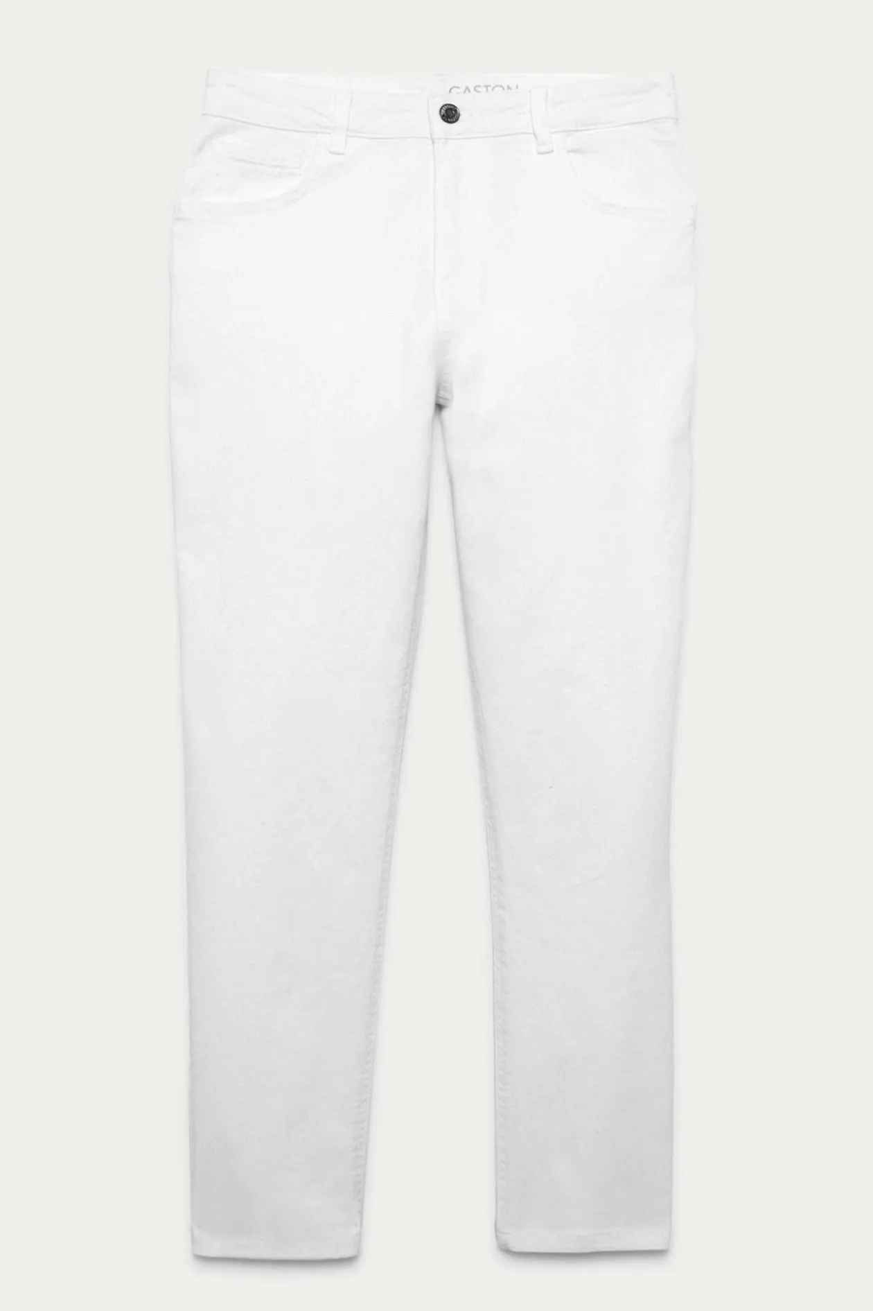 Promod Jean slim cropped Femme GASTON - Blanc Best