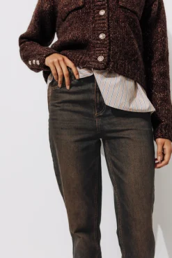 Promod Jean slim surteint Femme - Noir Cheap
