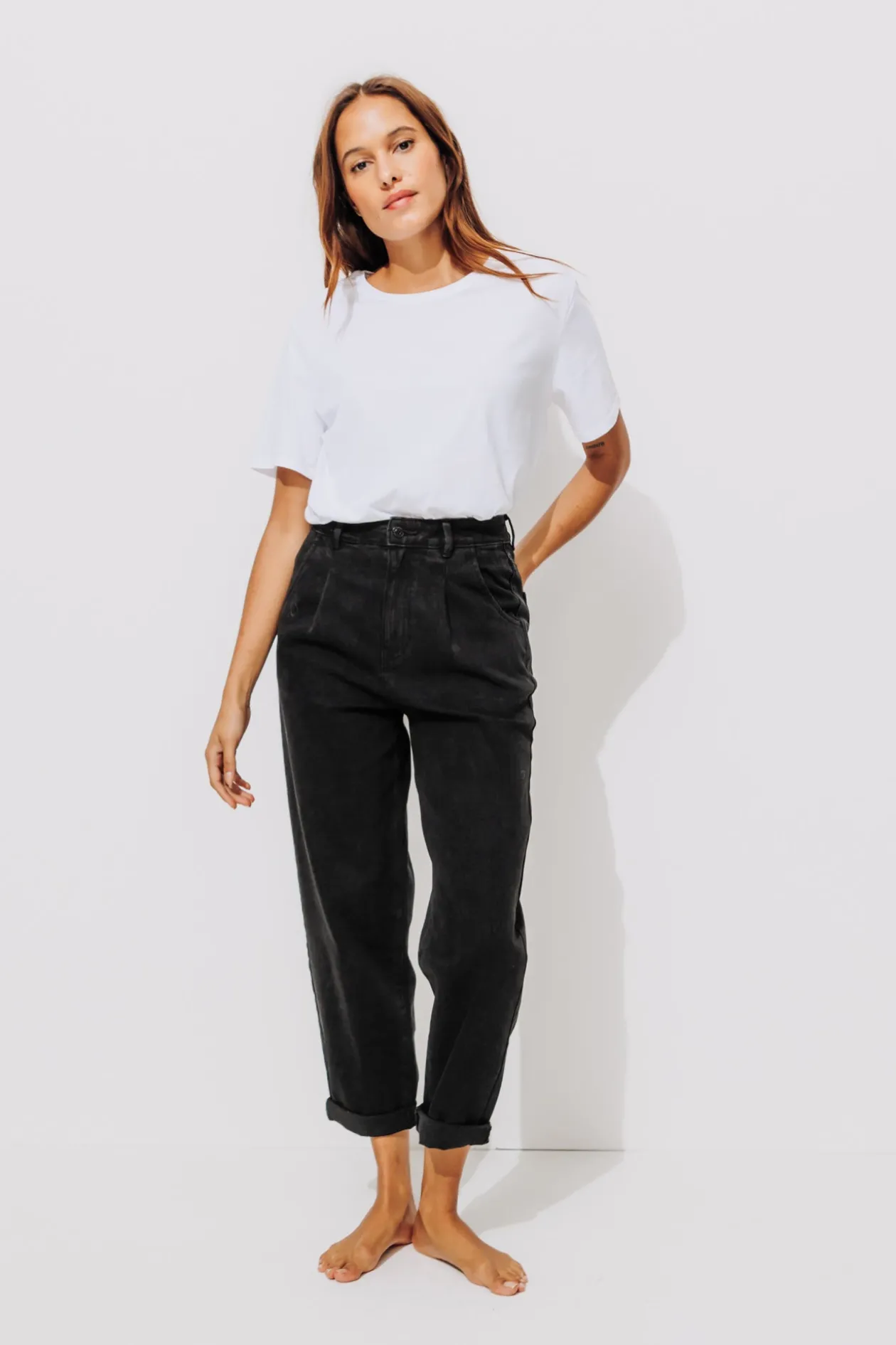 Promod Jean slouchy OSCAR - Noir Flash Sale