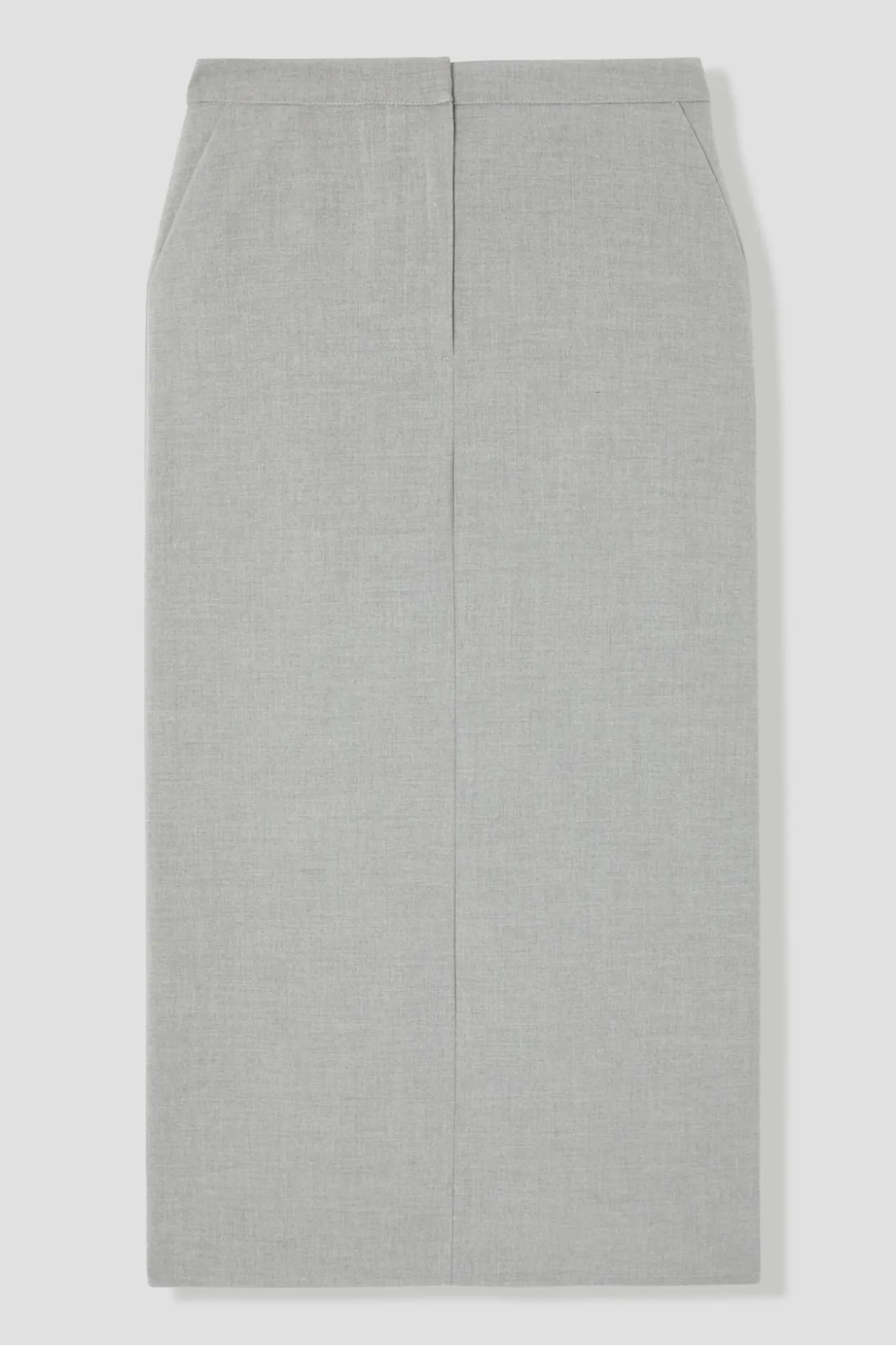 Promod Jupe crayon fendue Femme - Gris Store