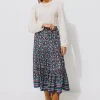 Promod Jupe longue imprimée Femme - Imprimé multicolore Imprimémulticolore Best Sale
