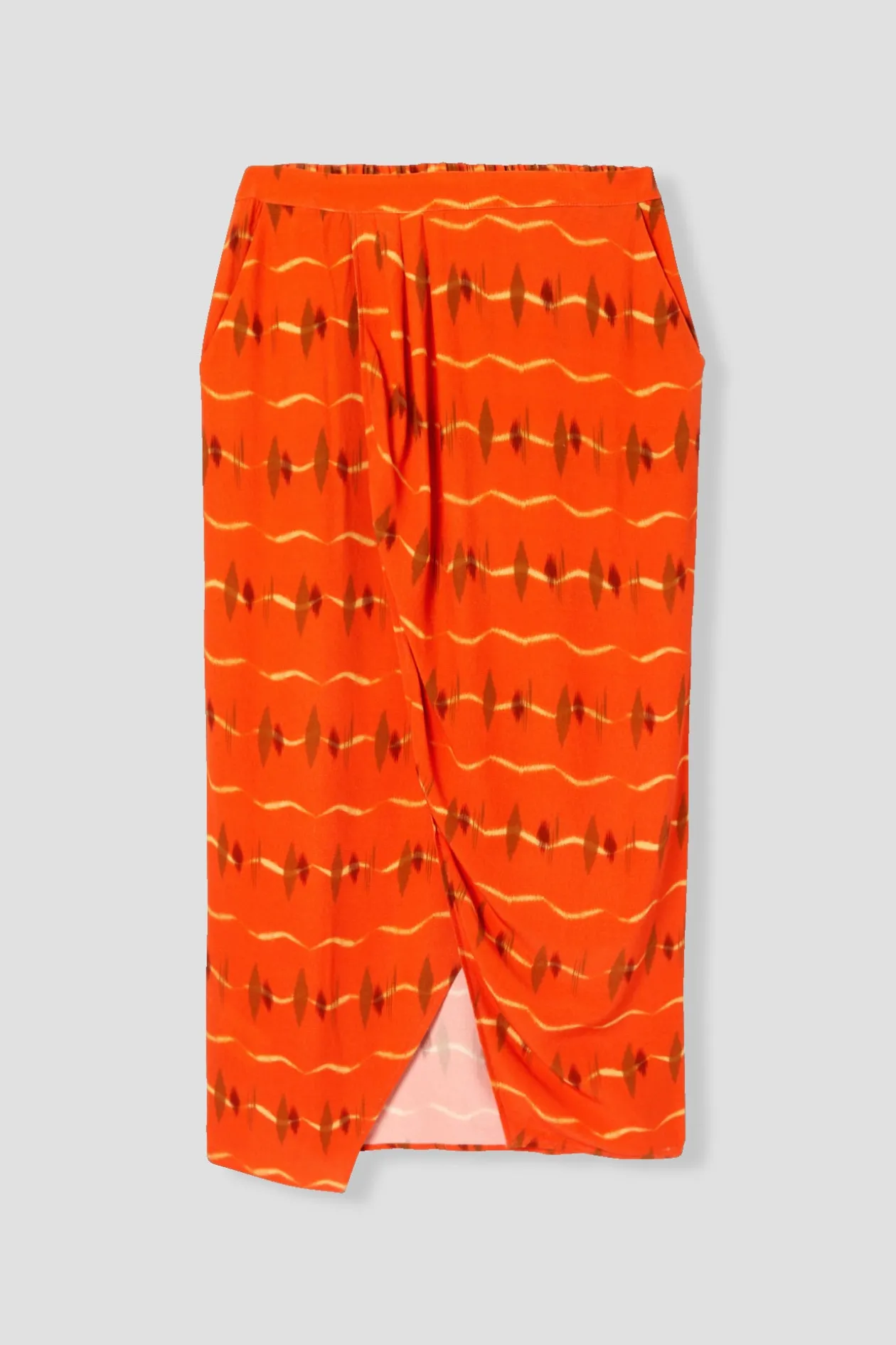 Promod Jupe longue imprimée Femme - Imprimé rouge Imprimérouge Cheap