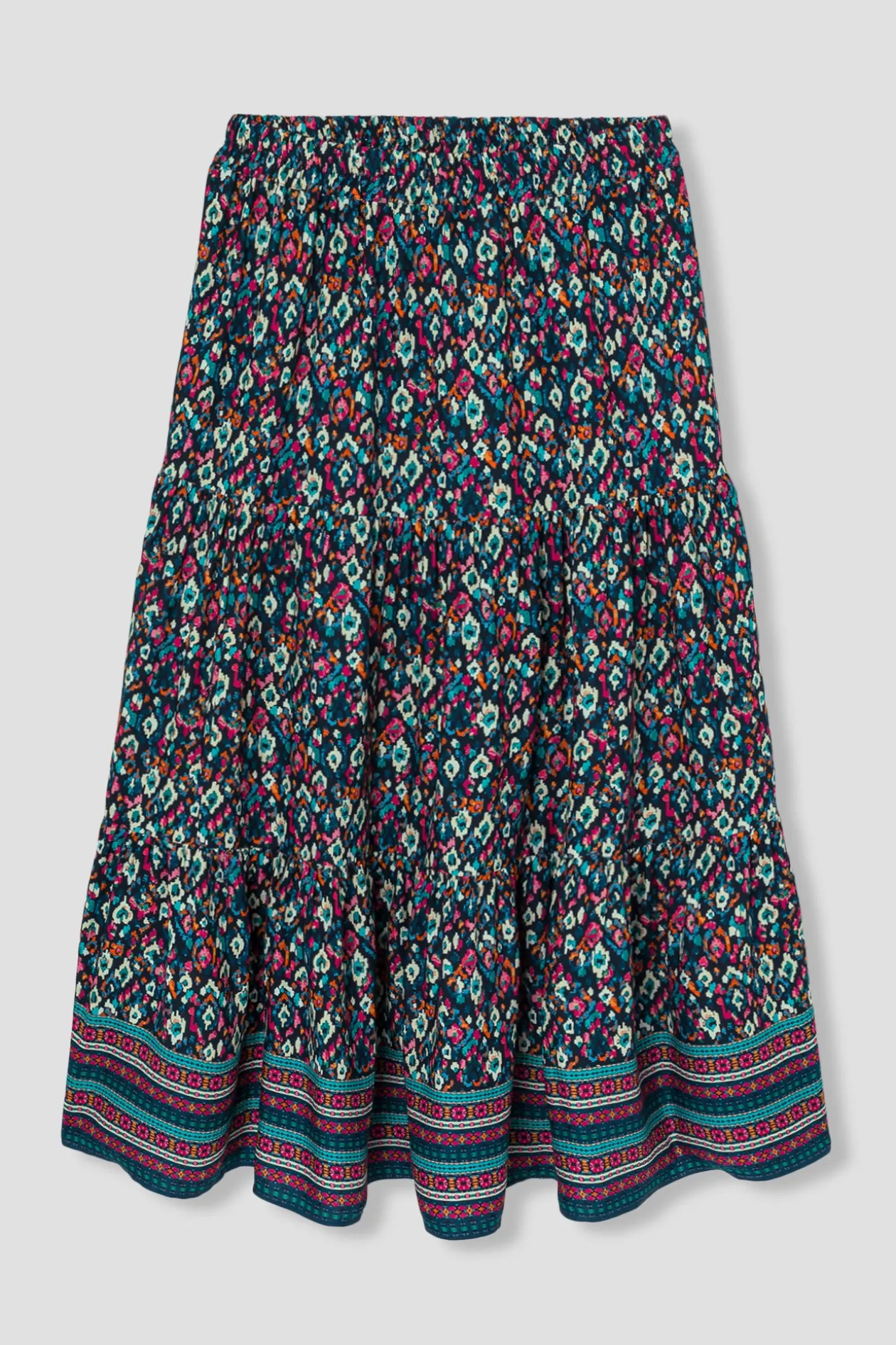 Promod Jupe longue imprimée Femme - Imprimé multicolore Imprimémulticolore Best Sale