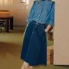 Promod Jupe midi en jean Femme - Jean brut Jeanbrut Fashion