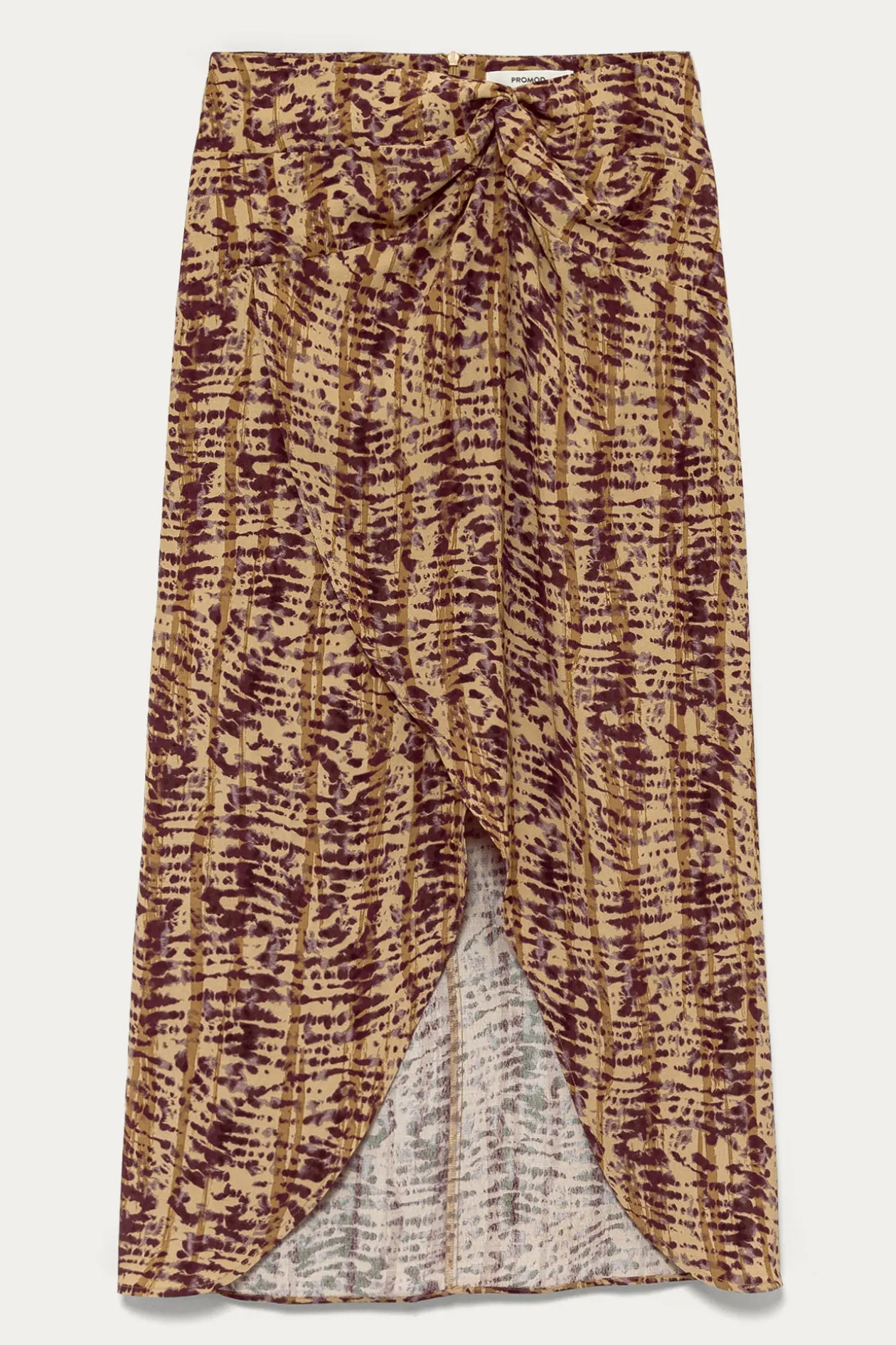 Promod Jupe midi imprimée Femme - Imprimé écru Impriméécru Store