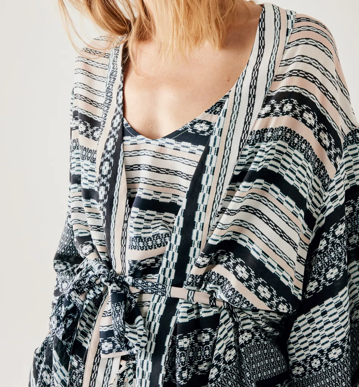 Promod Kimono imprimé homewear - Imprimé multicolore Imprimémulticolore Best