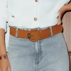 Promod Large ceinture Femme - Camel Outlet