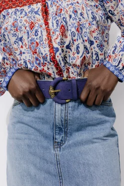 Promod Large ceinture Femme - Marine Fashion