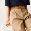 Promod Large ceinture tressée Femme - Camel New