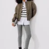 Promod Leggings d'hiver Femme - Gris clair Grisclair Hot