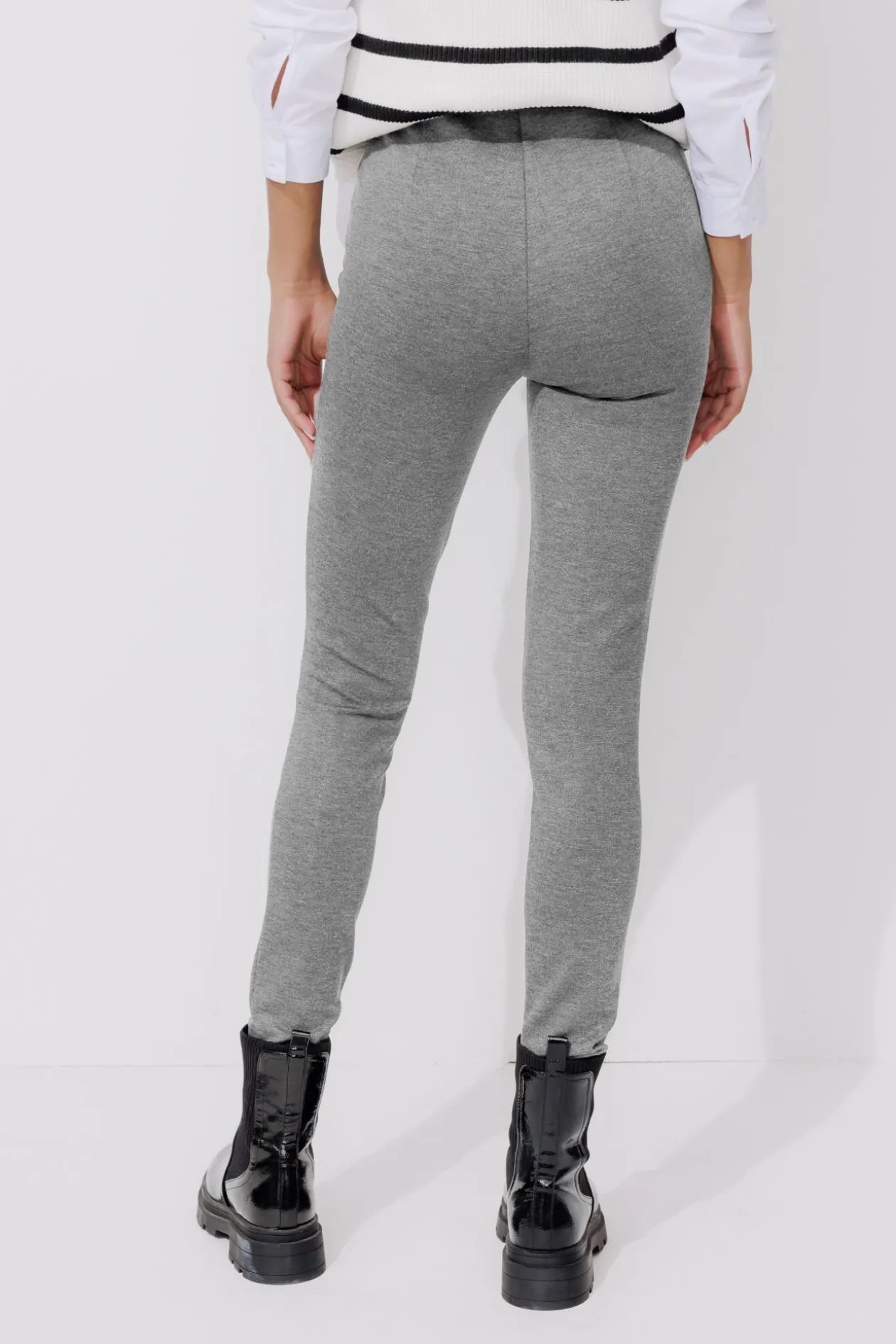 Promod Leggings d'hiver Femme - Gris clair Grisclair Hot