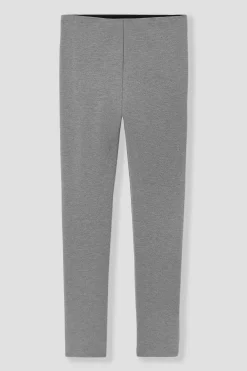 Promod Leggings d'hiver Femme - Gris clair Grisclair Hot