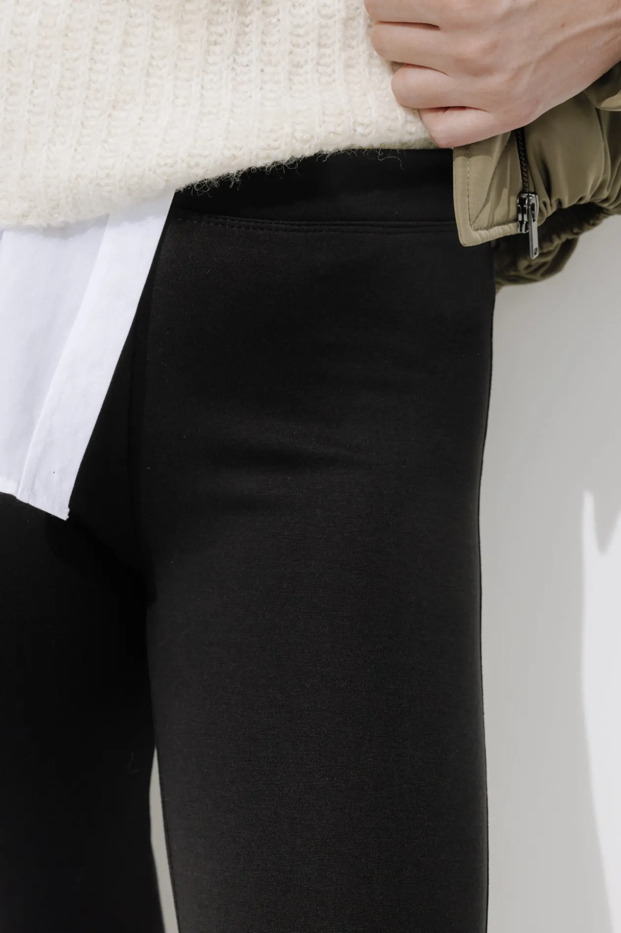 Promod Leggings d'hiver Femme - Noir Fashion