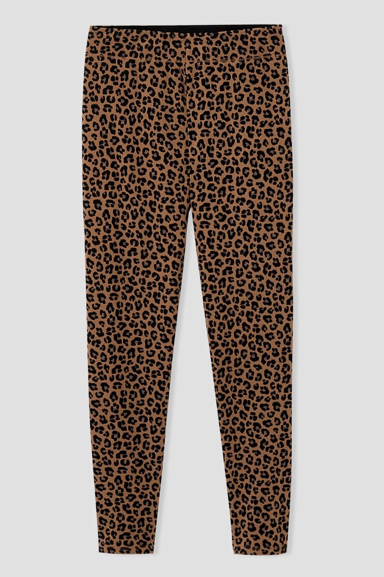 Promod Leggings d'hiver motif léopard - Imprimé caramel Imprimécaramel Best Sale