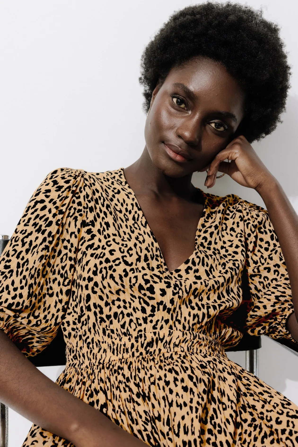 Promod Longue robe léopard Femme - Imprimé multicolore Imprimémulticolore Best Sale