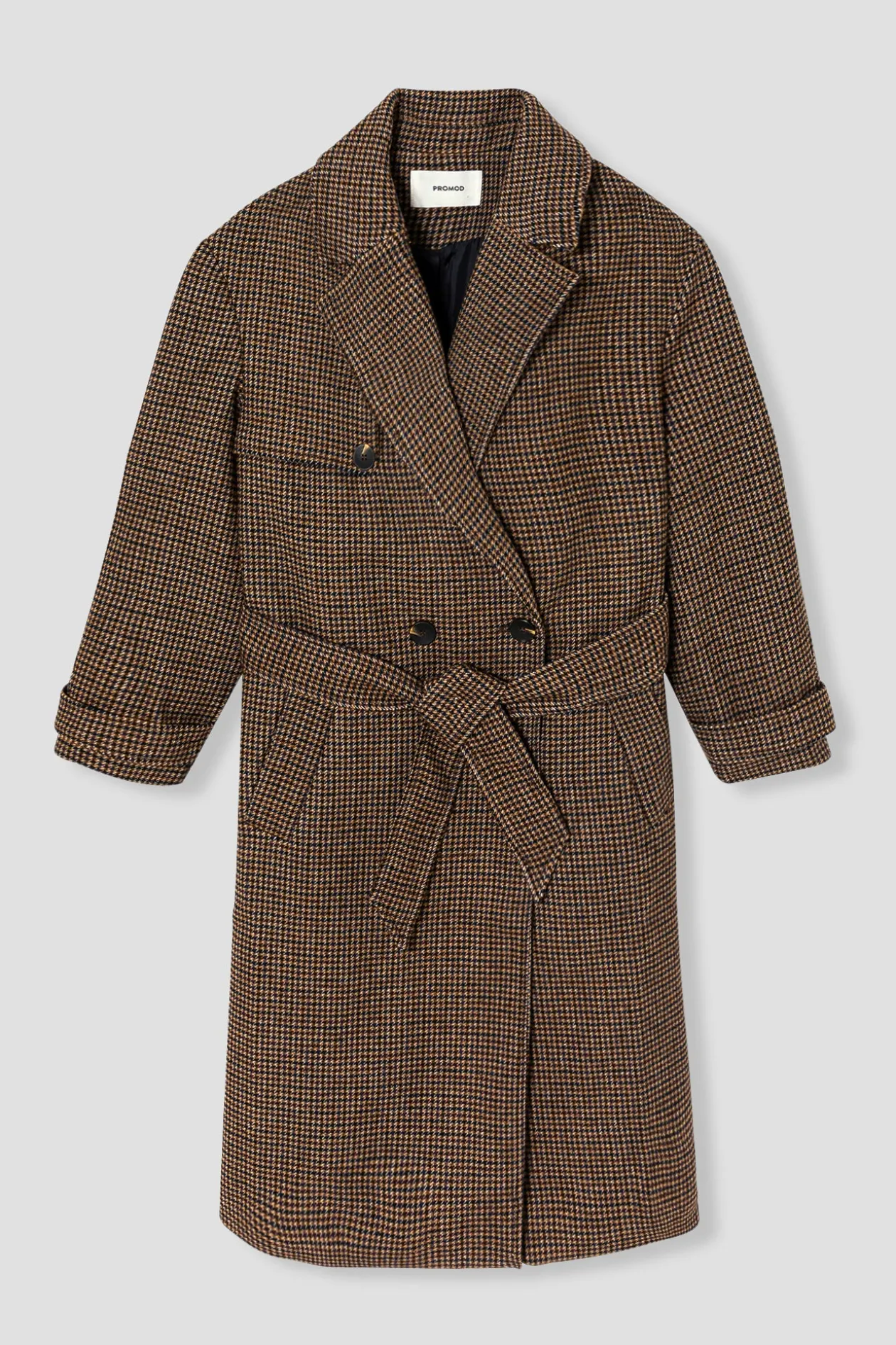 Promod Manteau à carreaux Femme - Imprimé multicolore Imprimémulticolore Best Sale