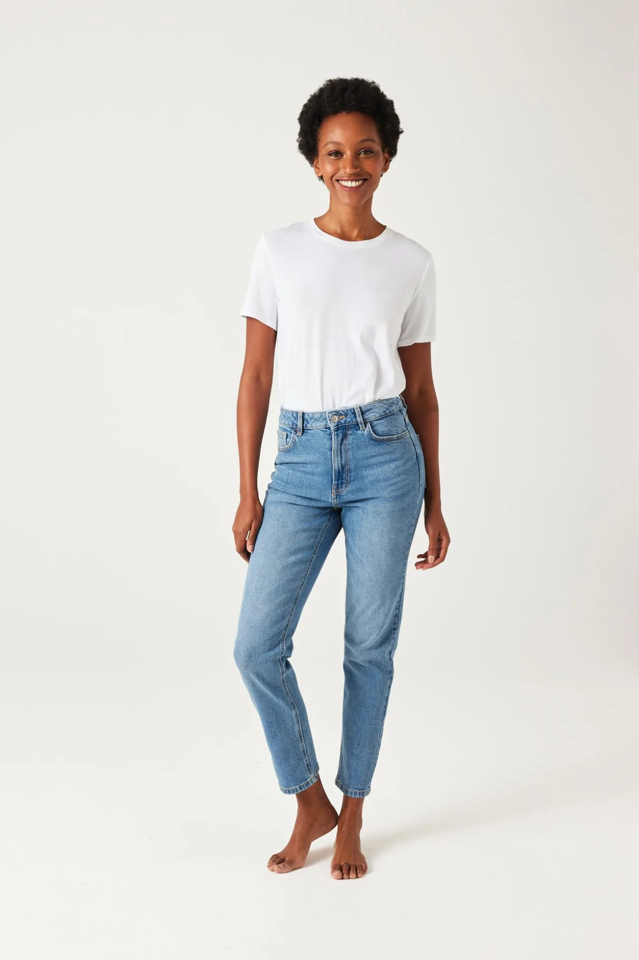 Promod MARCEL jean mom taille haute - Jean moyen Jeanmoyen Cheap