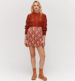 Promod Mini jupe imprimée Femme - Imprimé multicolore Imprimémulticolore Store