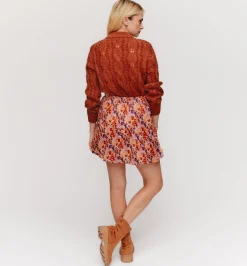 Promod Mini jupe imprimée Femme - Imprimé multicolore Imprimémulticolore Store
