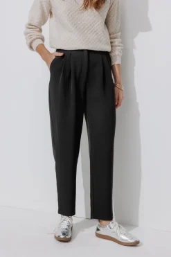 Promod Pantalon à pinces Femme - Noir Store