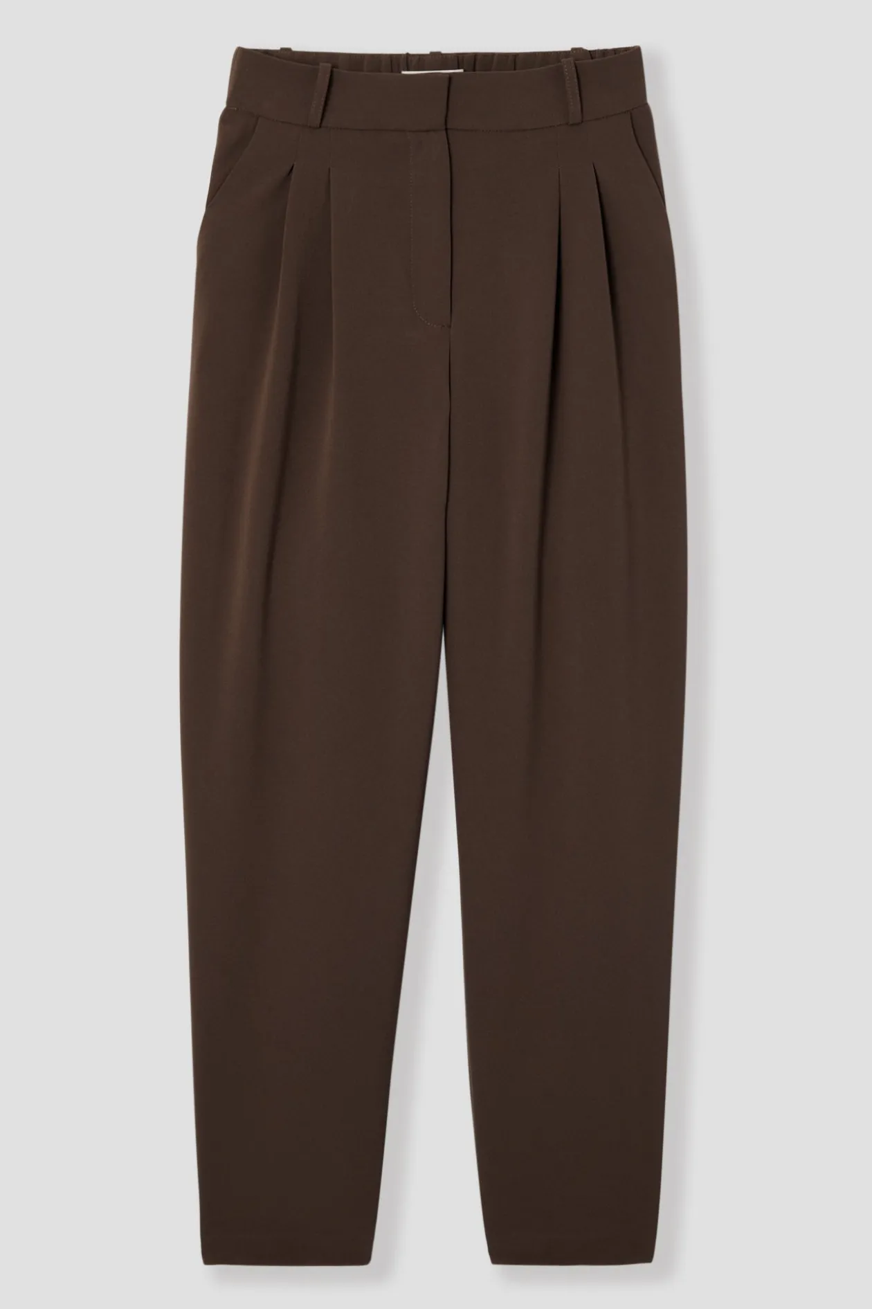 Promod Pantalon à pinces Femme - Noisette foncé Noisettefoncé Cheap