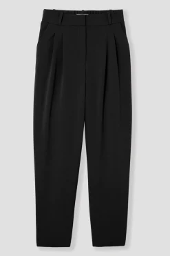 Promod Pantalon à pinces Femme - Noir Store