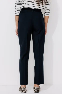 Promod Pantalon carrot Femme - Marine Fashion