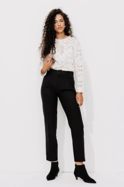 Promod Pantalon carrot Femme - Noir Sale