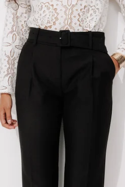 Promod Pantalon carrot Femme - Noir Sale