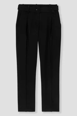 Promod Pantalon carrot Femme - Noir Sale
