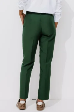 Promod Pantalon carrot Femme - Vert émeraude Vertémeraude Online