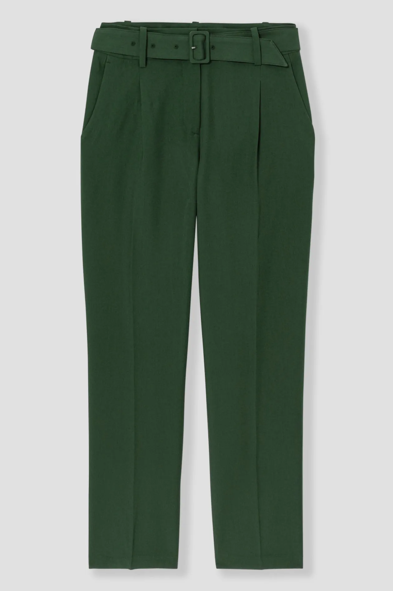 Promod Pantalon carrot Femme - Vert émeraude Vertémeraude Online