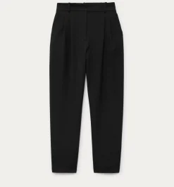 Promod Pantalon carrot taille haute - Noir Hot