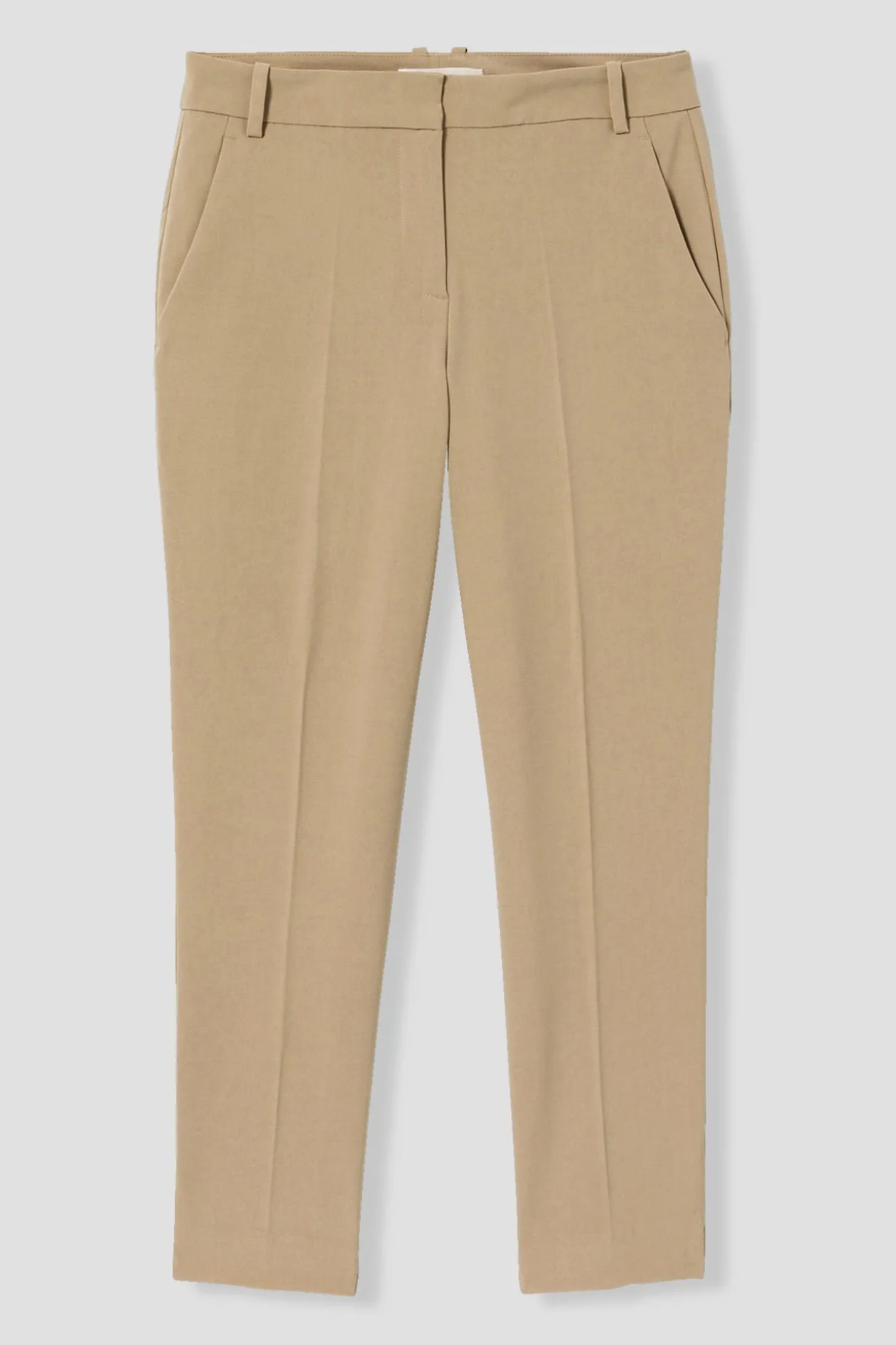 Promod Pantalon cigarette Femme - Beige Store