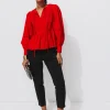 Promod Pantalon cigarette uni Femme - Noir Best