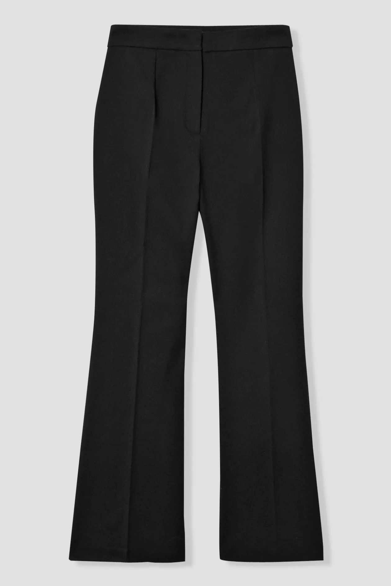 Promod Pantalon côtelé flare Femme - Noir Cheap