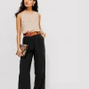 Promod Pantalon de tailleur Femme - Noir Hot