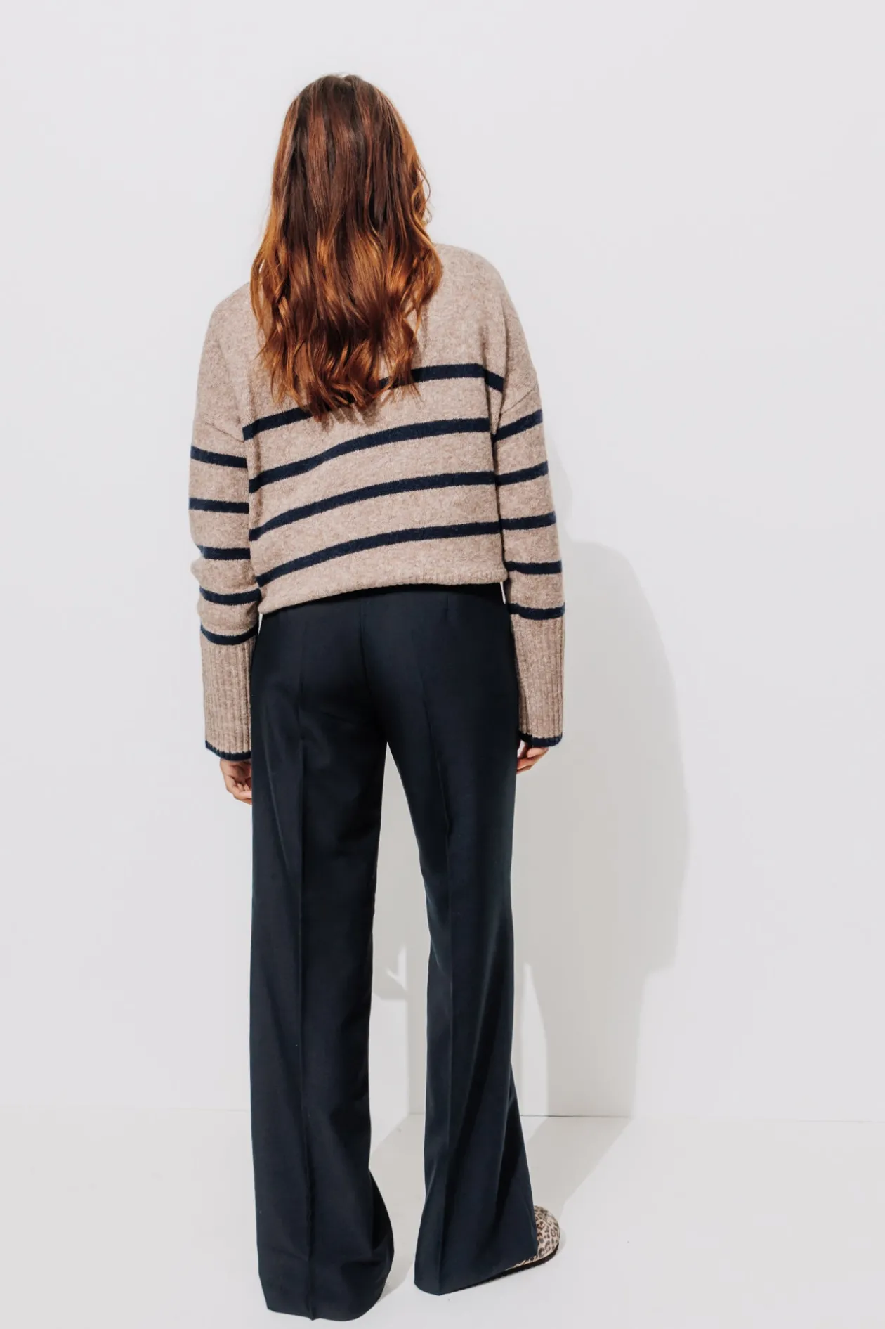 Promod Pantalon de tailleur Femme - Marine Fashion