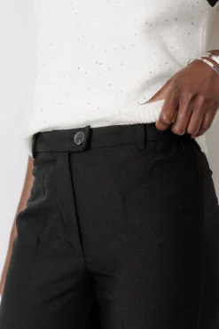 Promod Pantalon de tailleur Femme - Noir Cheap
