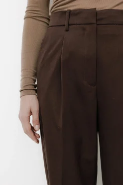 Promod Pantalon de tailleur Femme - Marron Online