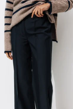 Promod Pantalon de tailleur Femme - Marine Fashion