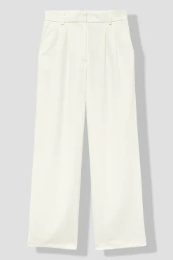 Promod Pantalon de tailleur Femme - Ecru Hot